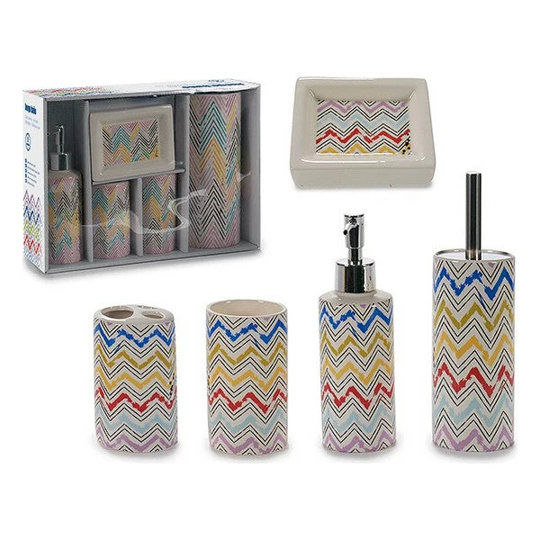 Bath Set (24 x 10,5 x 33 cm) (5 pcs)