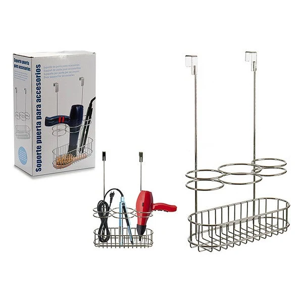 Hanging Support for Hairdryer Metal (12,5 x 41 x 26,5 cm)