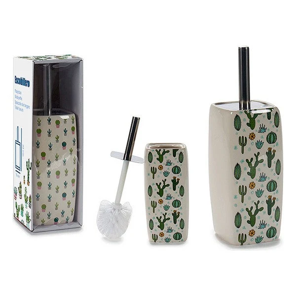 Toilet Brush (10 x 32 x 10 cm) Ceramic