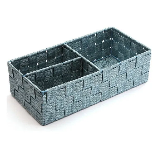 Box with compartments Blue