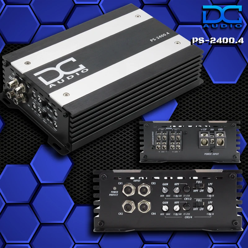 PS2400x4 - Mini 4 Channel Amplifier