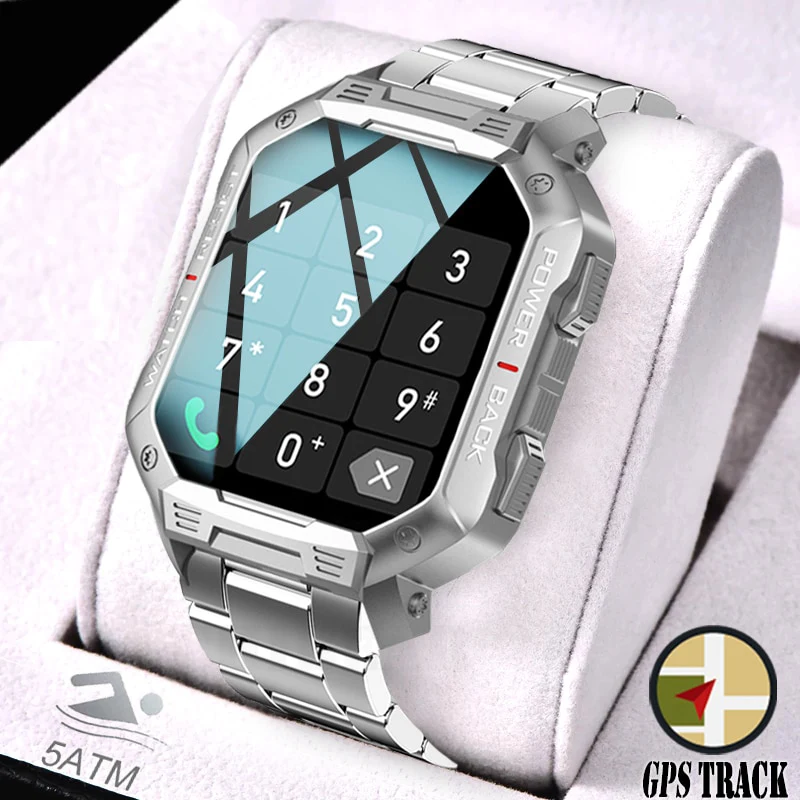 Montre connectée 2023 pour hommes, étanchéité IP67, 5atm,Bluetooth Call Nx3