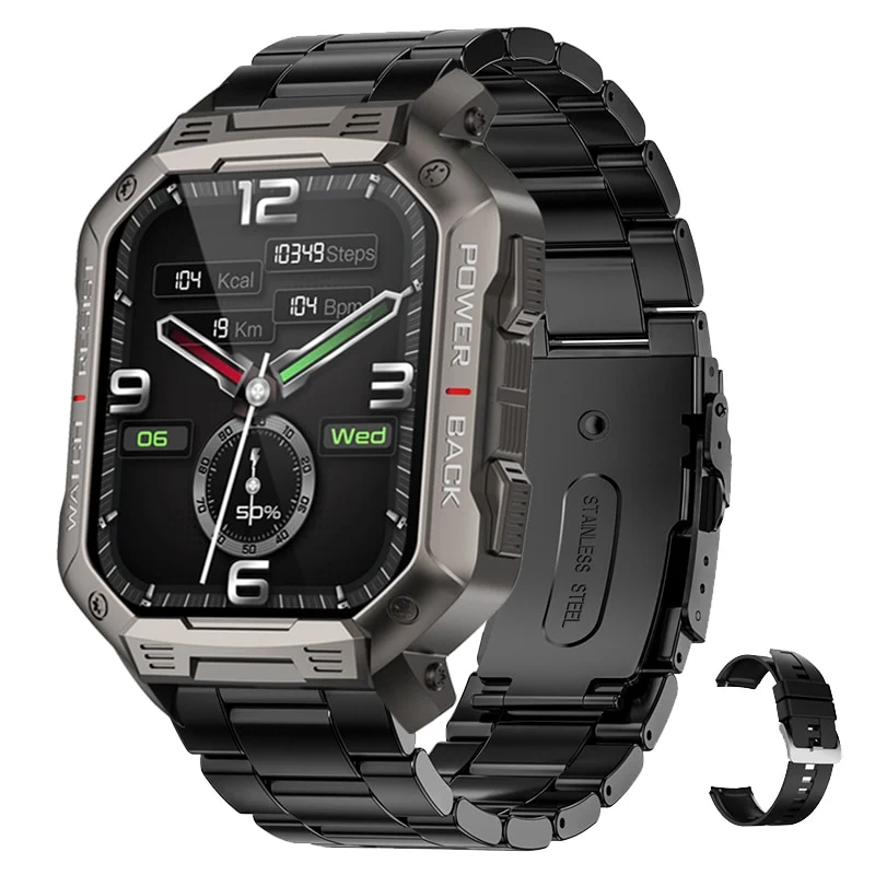 Montre connectée 2023 pour hommes, étanchéité IP67, 5atm,Bluetooth Call Nx3