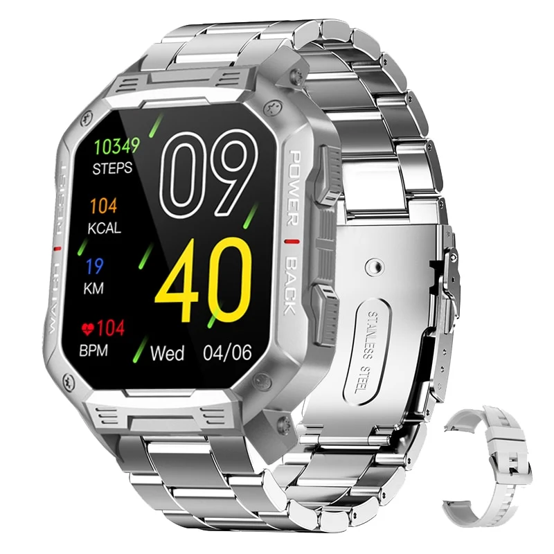 Montre connectée 2023 pour hommes, étanchéité IP67, 5atm,Bluetooth Call Nx3