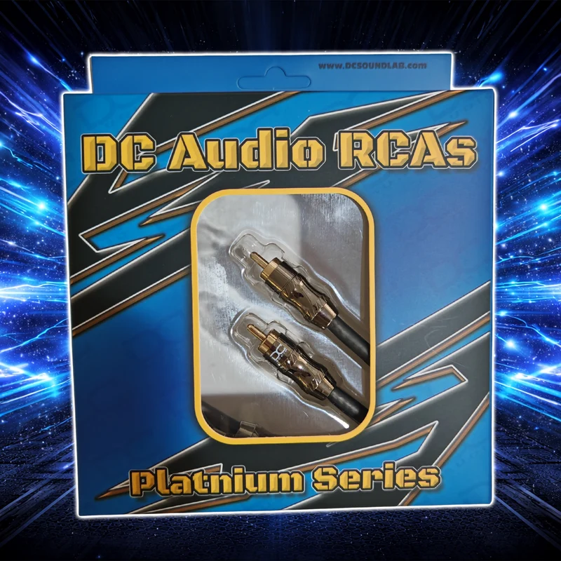 DC Audio Platinum Series RCA's 16 Feet