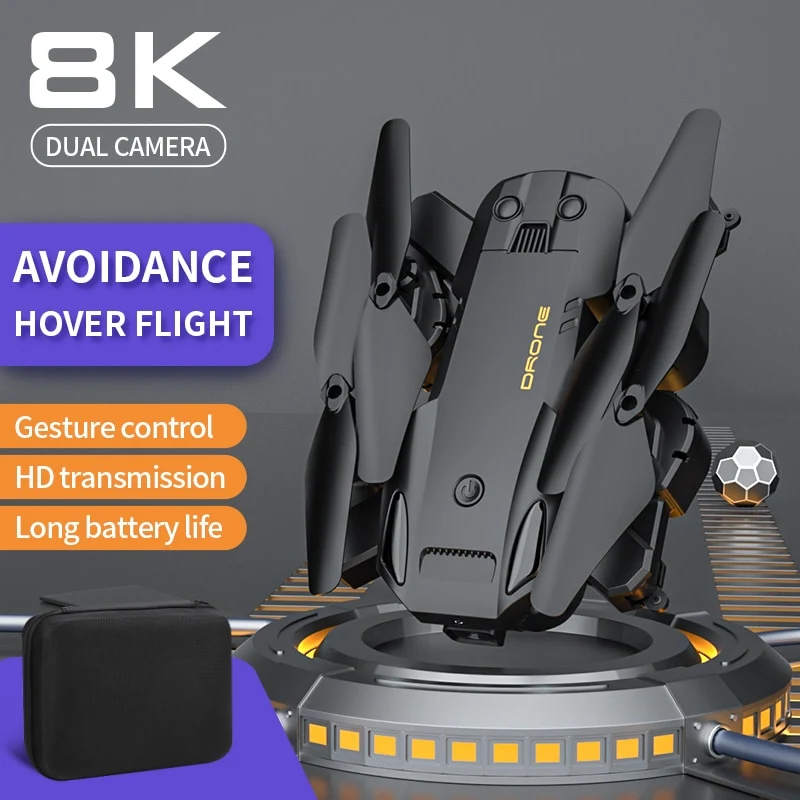Drone professionnel double caméra, GPS 5G 8K HD