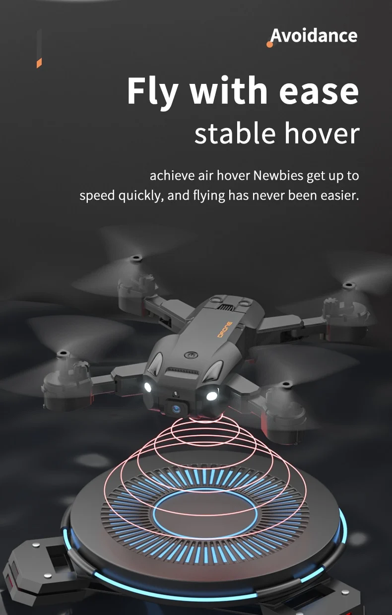 Drone professionnel double caméra, GPS 5G 8K HD