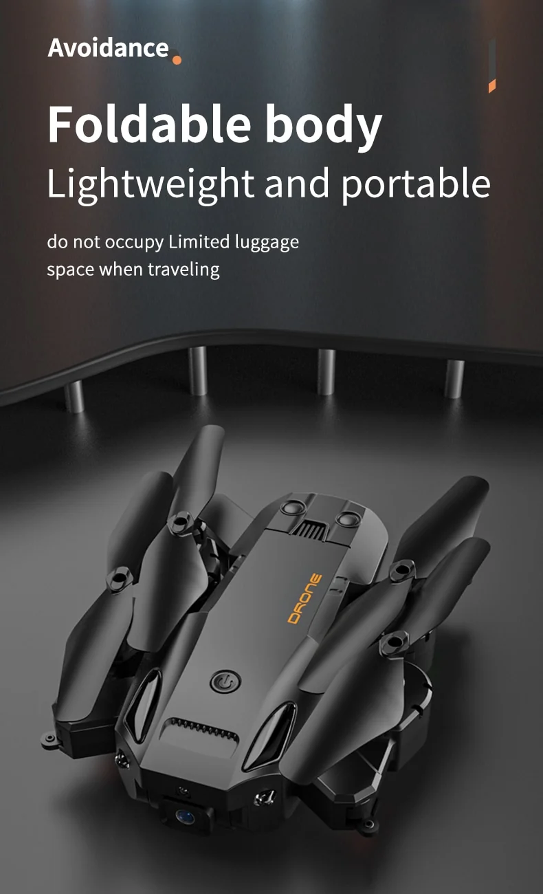 Drone professionnel double caméra, GPS 5G 8K HD
