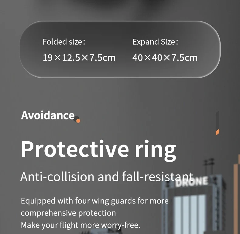 Drone professionnel double caméra, GPS 5G 8K HD