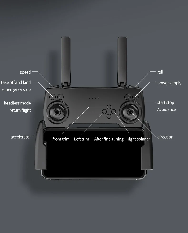 Drone professionnel double caméra, GPS 5G 8K HD