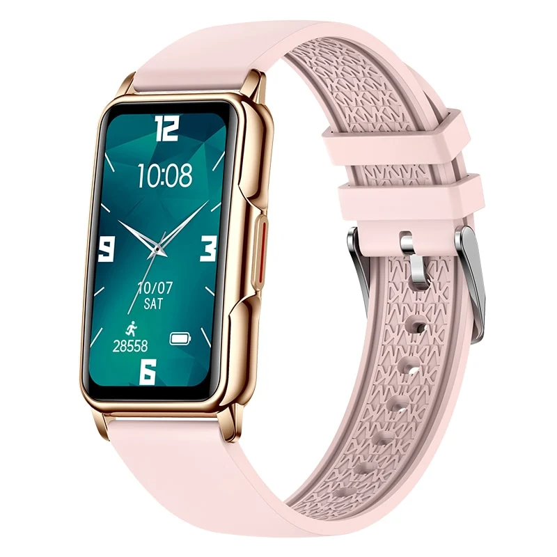Jolie montre fine connectée pour sport, loisirs ou soirée pour homme ou femme , écran entièrement tactile.