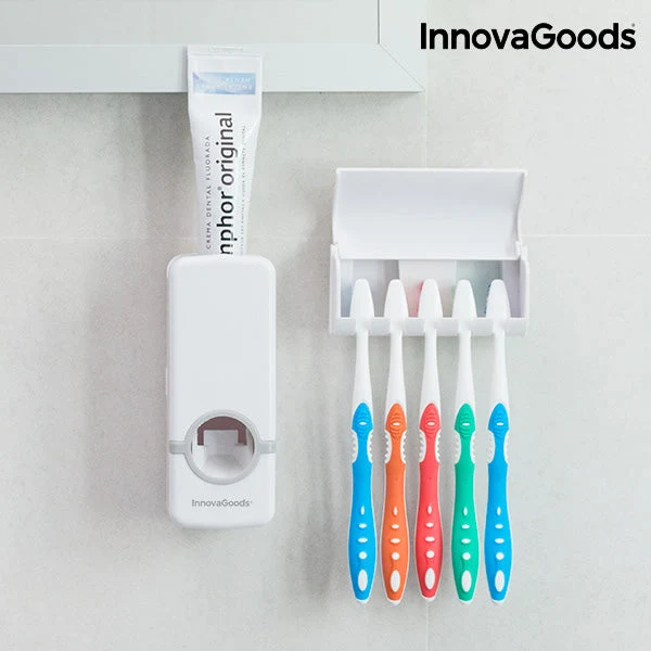 InnovaGoods Toothpaste Dispenser and Holder