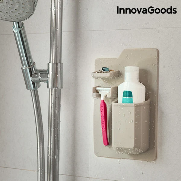 InnovaGoods Silicone Toiletries Organiser