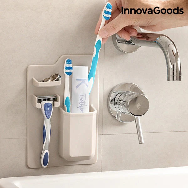 InnovaGoods Silicone Toiletries Organiser