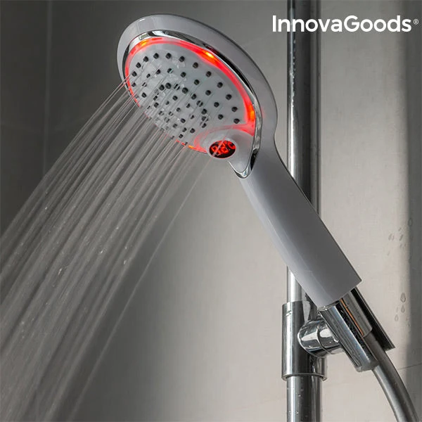 InnovaGoods LED Shower with Temperature Sensor