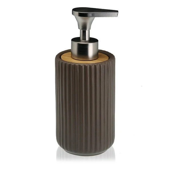 Soap Dispenser Ceramic Bamboo