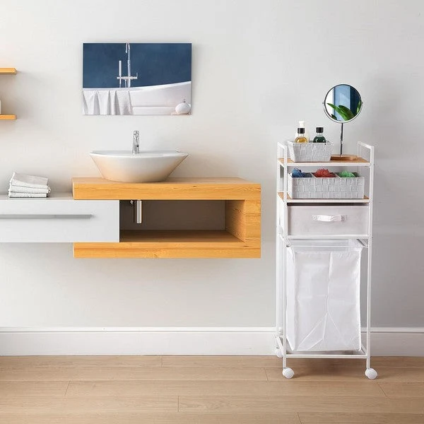Bathroom Shelves (32,5 x 105,5 x 39 cm)