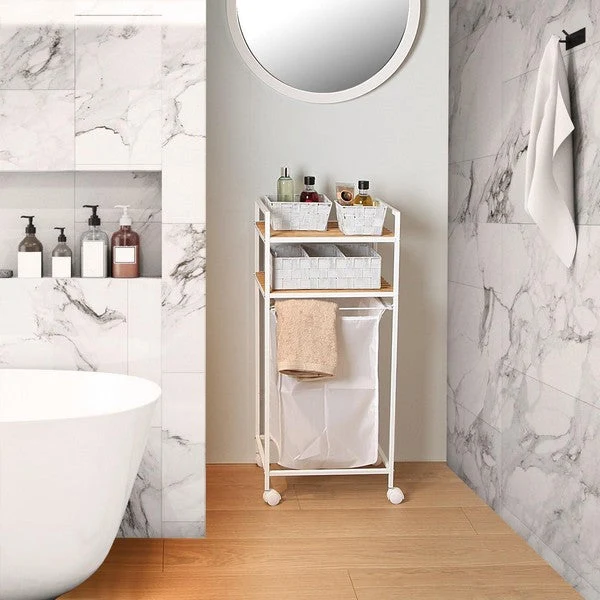 Bathroom Shelves (32,5 x 105,5 x 39 cm)