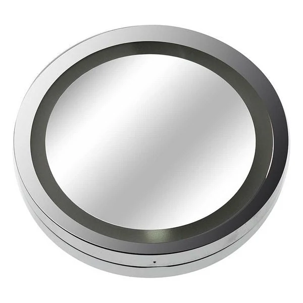 Magnifying Mirror with LED (2,5 x 15 x 15 cm) (x5)