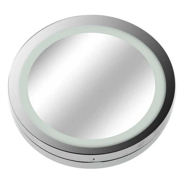Magnifying Mirror with LED (2,5 x 15 x 15 cm) (x5)