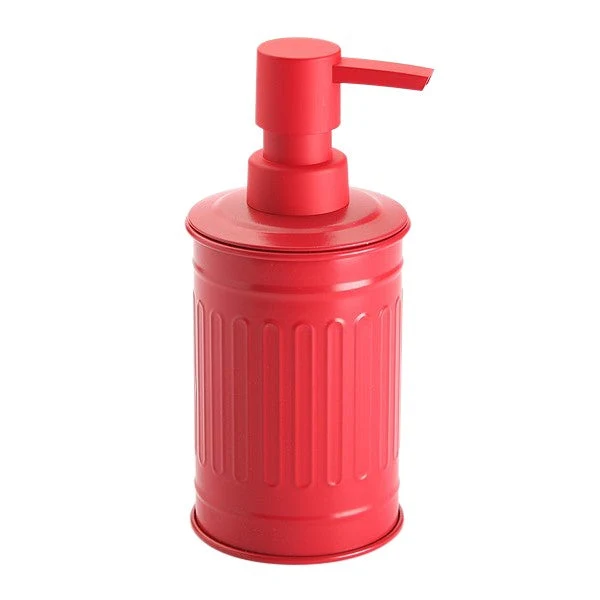 Soap Dispenser Steel Red
