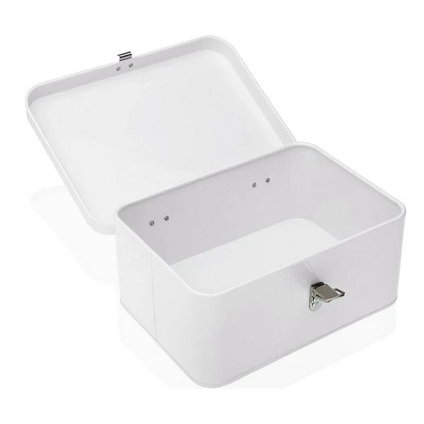 First Aid Kit Metal (16,4 x 9,5 x 22,4 cm) Rectangular