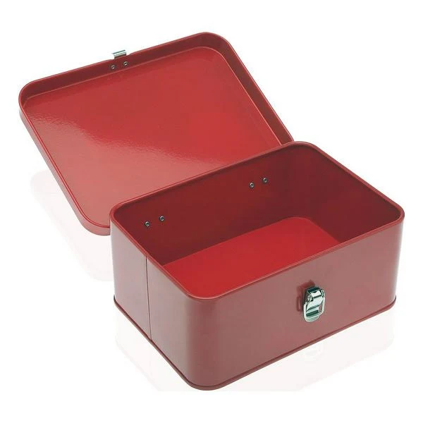 First Aid Kit Metal (16,4 x 9,5 x 22,4 cm) Rectangular