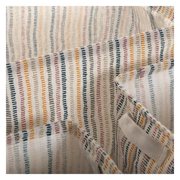 Basket set Corduroy Textile Polyester (3 Pieces) (25 x 22 x 35 cm)