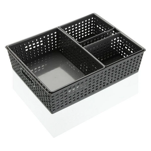 Basket set polypropylene (4 Pieces)