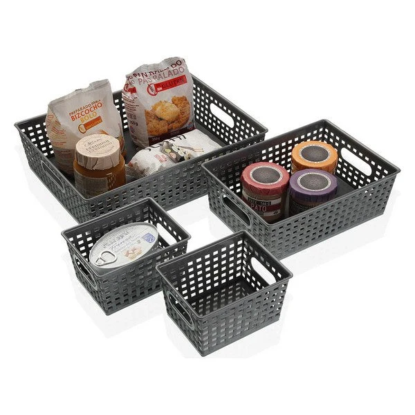 Basket set polypropylene (4 Pieces)