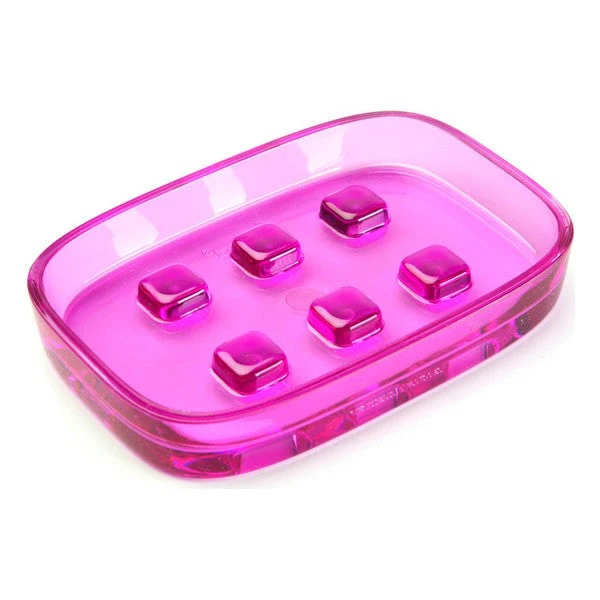 soap dish Plastic Transparent Lilac