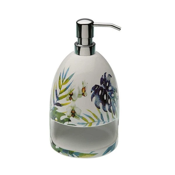 Soap Dispenser Tropical Ceramic