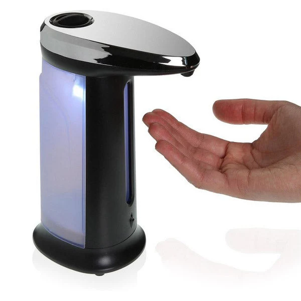 Automatic Soap Dispenser with Sensor ABS Black