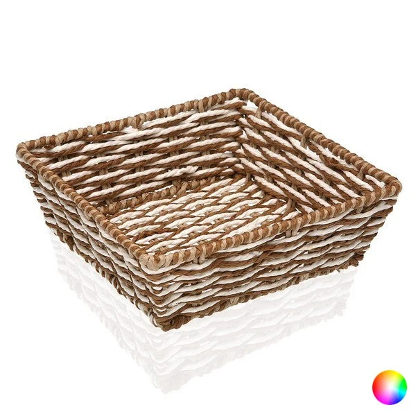 Decorative basket Plastic (23 x 8 x 23 cm)