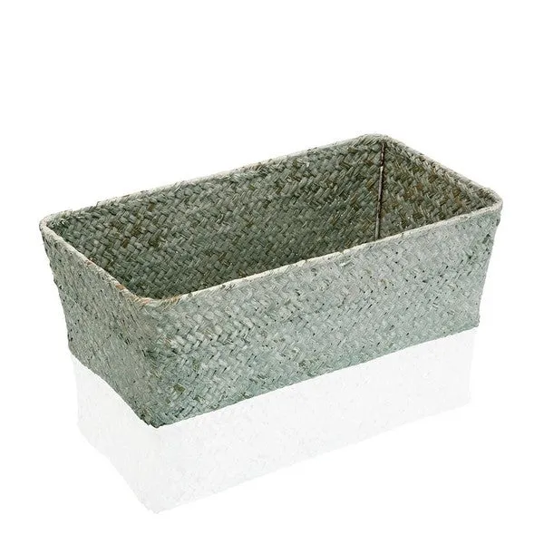 Multi-purpose basket Marine algae (16 x 10 x 30 cm)