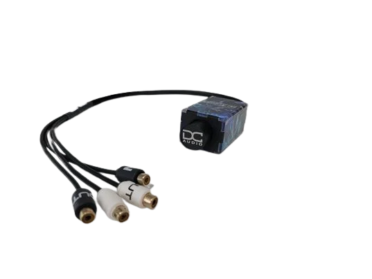DC Audio RCA IN/OUT Bass Knob
