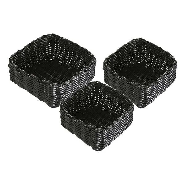 Multi-purpose basket Diano C polypropylene (3 Pieces)