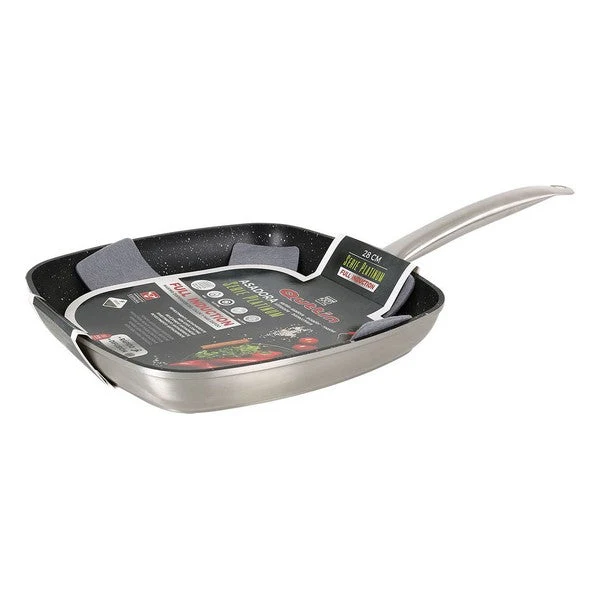 Flat grill pan Quttin Serie Platinum (Ø 28 cm)