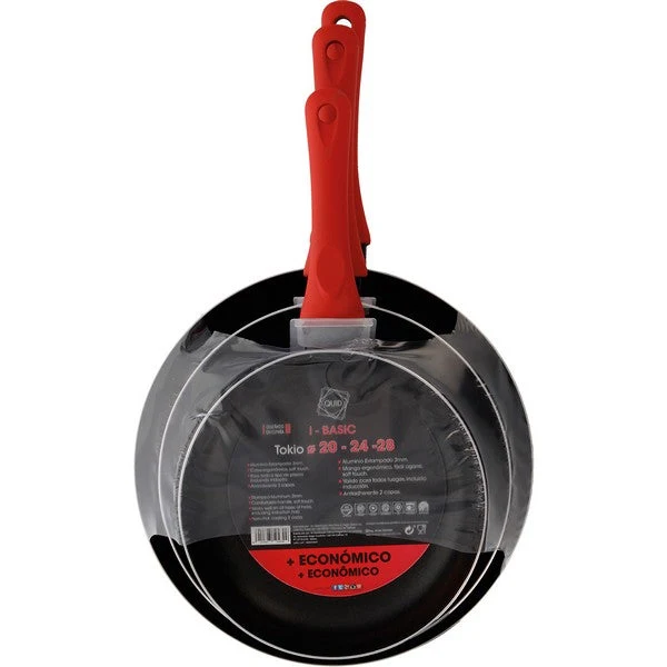 Set of pans Quid Tokio Aluminium 20/24/28 cm (3 pcs)