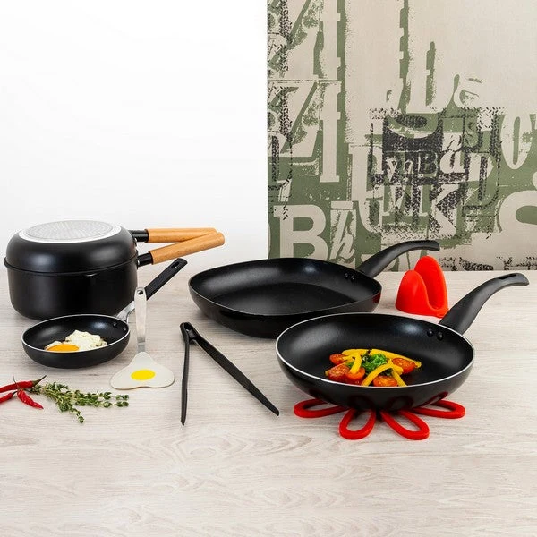 Frying Pan + Saucepan Set Quid Habitat Mixed (20 cm) (2 pcs)