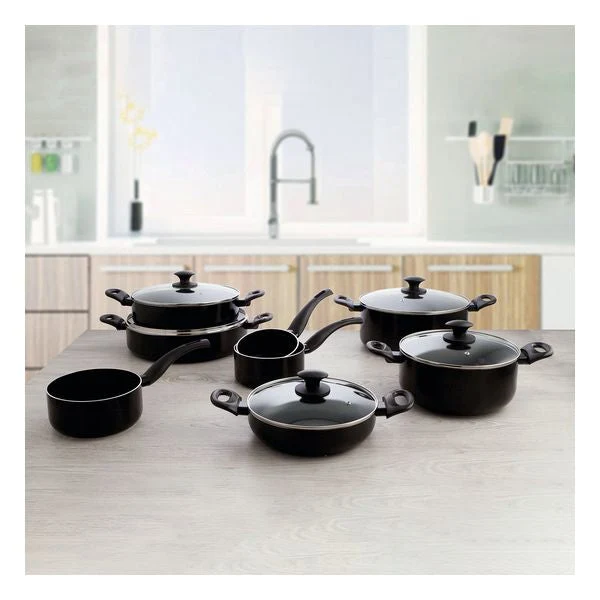 Casserole with glass lid Quid Hydra Aluminium