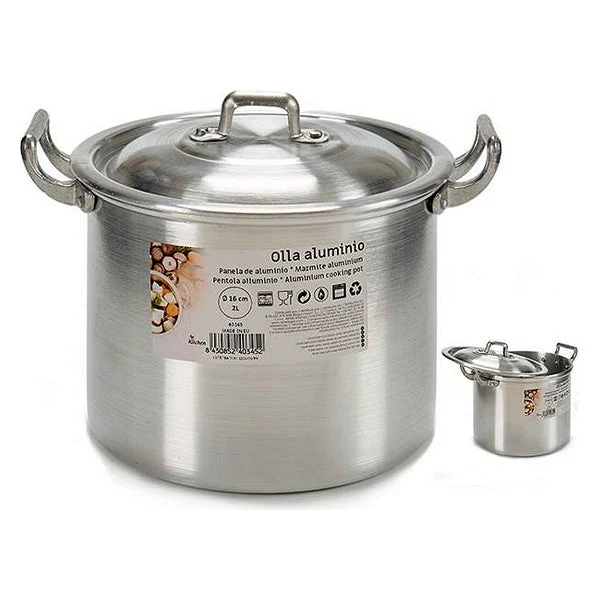 Slow Cooker Aluminium (2L) (16 cm) (18 x 15 x 23,5 cm) (23,5 x 15 x 18 cm)