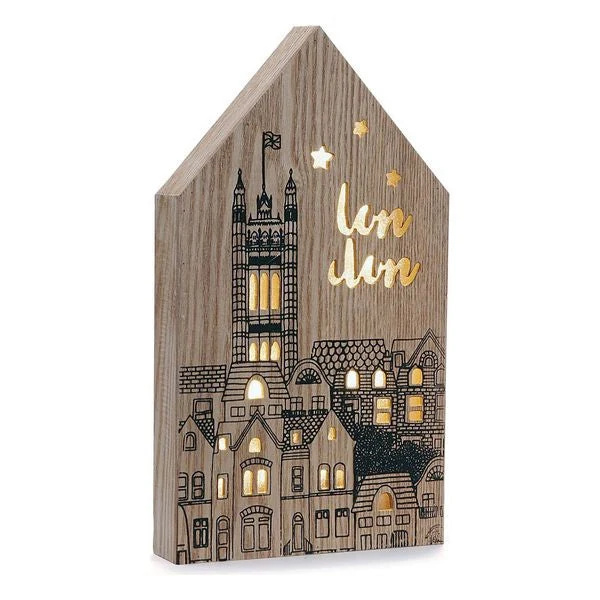 Decorative box London Wood (3,5 x 30 x 17 cm)