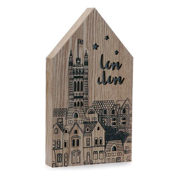 Decorative box London Wood (3,5 x 30 x 17 cm)
