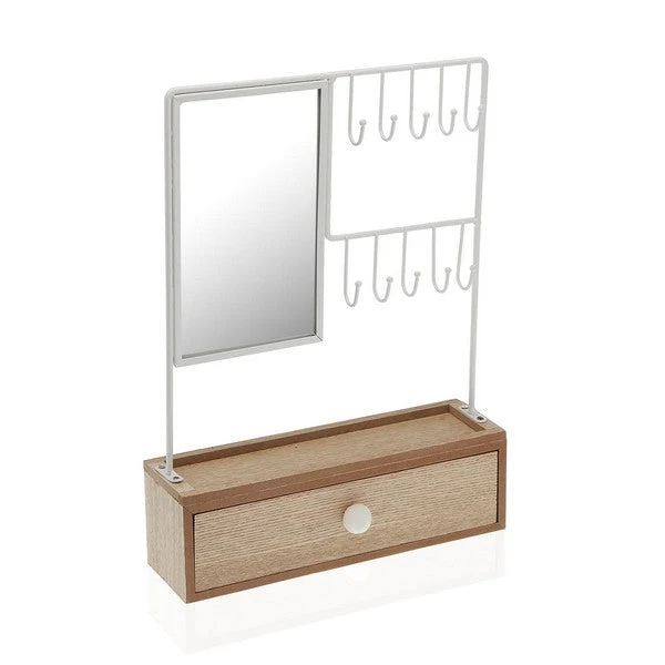 Hanging Organiser with Rack for Jewellery and Accessories Metal