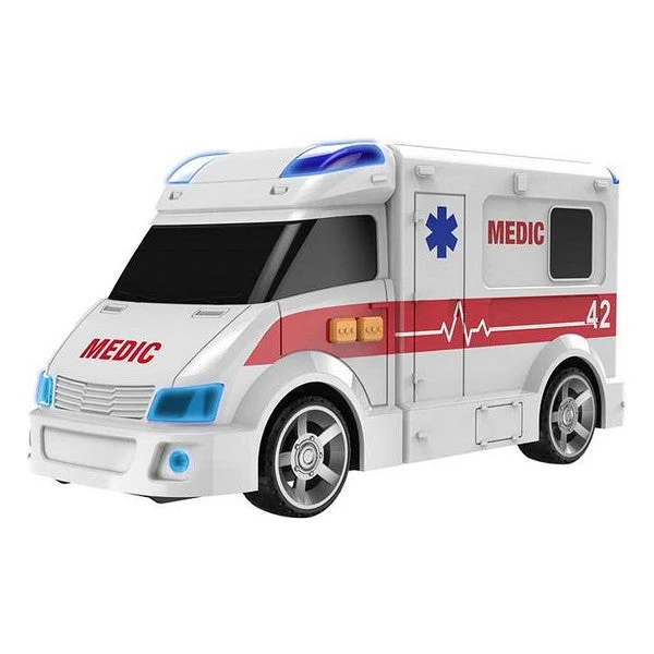 Ambulance with Light and Sound CYP Teamsterz 42 cm White