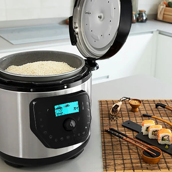 Food Processor Cecotec H Deluxe 6 L LCD Stainless steel