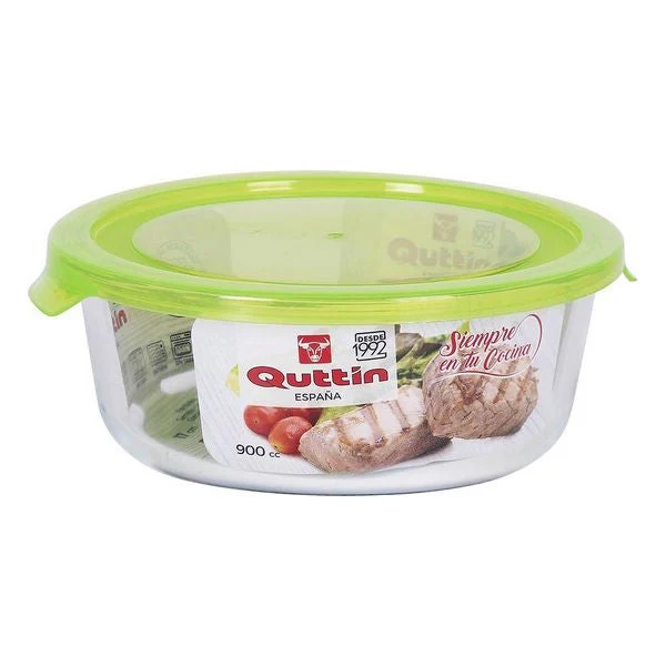 Round Lunch Box with Lid Quttin