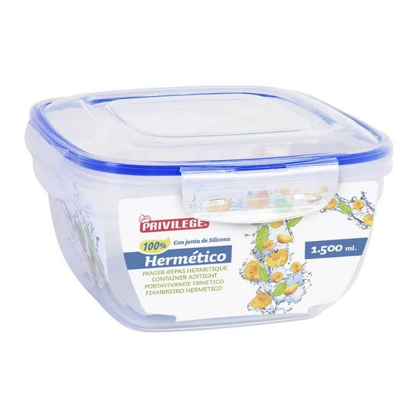Hermetic Lunch Box Privilege Squared Transparent