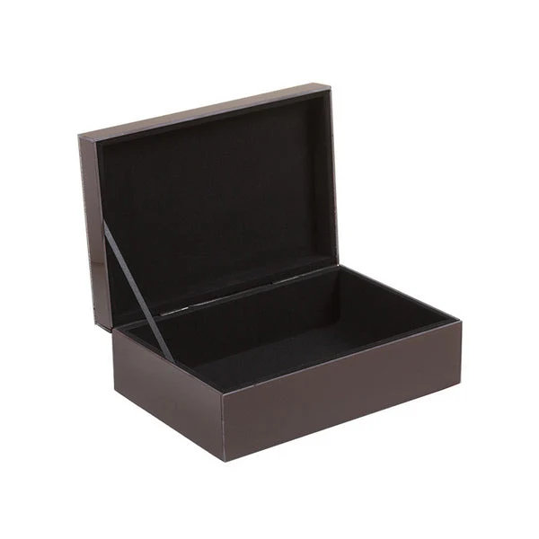 Decorative box Brass Pine (26 X 18 x 9 cm)